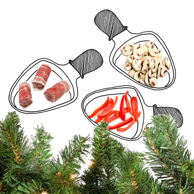 Alarmerend Tips krant Gourmetten met kerst - Koken met Karin